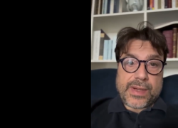 Montanari: "2 camion entrati a Gaza con sudari per vittime del genocidio, 24 maggio esponiamo 50mila teli, non siamo complici di Israele" - VIDEO