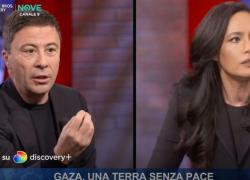 Bocchino attacca Jebreal: "Antisemita", lei: "È pazzo o ubriaco? delegittima genocidio a Gaza, vergogna umana e lobbista di me*da" - VIDEO