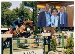 PIAZZA DI SIENA con MAG (sponsor): ippica, caroselli e, con il San Raffaele Viterbo, l'inclusione; vince il Brasile, Italia nona, ma il successo è di tutti-VIDEO