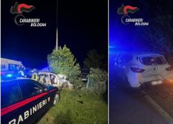 Bologna, 3 magrebini su Bmw forzano posto di blocco, si schiantano contro auto e fuggono, morto 56enne, grave la moglie, fermati con addosso cocaina