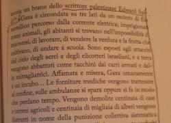 Lo scrittore Edward Said nel 2002: "Gaza è un incubo, abitanti imprigionati come animali e abbattuti come tacchini da Israele"