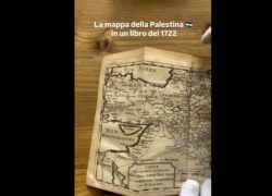 La mappa della Palestina in un libro del 1722, il primo uso certo del nome nelle Storie di Erodoto del V secolo a. C. per l'area tra la Fenicia e l'Egitto - VIDEO