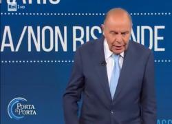 Bruno Vespa si infuria durante dibattito Serracchiani-Cerno: "Vorrei chiedervi il permesso di parlare con l’Onorevole Sardone" - VIDEO