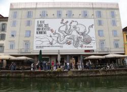 Ichnusa contro l’abbandono del vetro, a Milano con Legambiente e il muralista sardo SARDOMUTO per un messaggio di sostenibilità