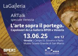 Galleria BPER Banca porta a Venezia arte e dialogo: due opere in mostra all’Ospedale Civile per “Il cielo sopra al portego”