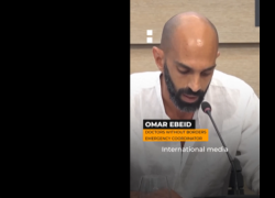 Gaza, dottor Omar Ebeid: "Il mondo non vuole credere a ciò che vediamo perché va contro Israele, commettono crimini di guerra" - VIDEO