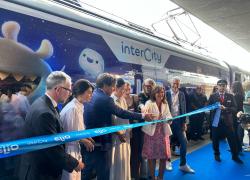 Trenitalia, presentato a Roma Termini l’Intercity brandizzato “Elio”, il nuovo film Disney e Pixar in uscita il 18 giugno
