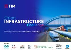 TIM, al via a "TIM Smart Infrastructure Challenge" per digitalizzare le infrastrutture del Paese con AI e IoT