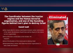 Guerra Israele-Iran, Katz: “Ucciso Saeed Izadi dopo raid Idf su Qom, aveva finanziato e armato Hamas nell’attacco del 7 ottobre”