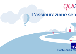QUIXA Assicurazioni (AXA Italia) torna in radio con una campagna dedicata alla protezione di auto, casa e microimprese