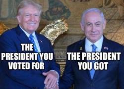 Attacco Usa all’Iran, i MEME su Trump e Netanyahu: “The president you voted for, the president you got”, “America First but Israel firstest”