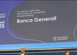 Banca Generali e Gian Maria Mossa premiati ai Le Fonti Awards: “Eccellenza Private Banking” e “Ceo dell’anno”