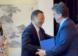 Editoria, siglato  l'accordo tra Italpress e la cinese CCTV+ a Roma