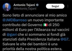 Il governo italiano regala 250 milioni di soldi nostri alla Gavi di Bill Gates: allora lo vedete che non si salva nessuno?