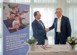 Fondazione Ronald McDonald e Ospedale Bambino Gesù rinnovano l’accordo ventennale per accogliere le famiglie a Casa Palidoro