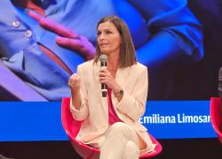 Bari "La Ripartenza 25". Emiliana Limosani, Chief Commercial Officer ITA Airways, CEO Volare Loyalty SPA: "In questi primi quattro anni investito su flotta, network e digitalizzazione"