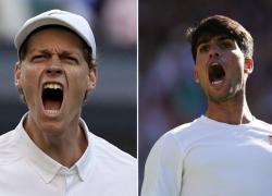 Wimbledon, la finale Sinner-Alcaraz all'All England Club, 4-6/6-4/6-4 dopo 3 set, il numero 1 al mondo in vantaggio 2-1