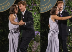 Wimbledon, il campione Sinner balla scatenato con la vincitrice del torneo femminile Iga Swiatek al party londinese dopo il loro trionfo - VIDEO