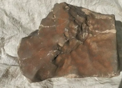 New York, all'asta meteorite marziano di circa 25 kg, il più grande caduto sulla Terra, recuperato nel 2023 in Niger; base d'asta 1,8mln $