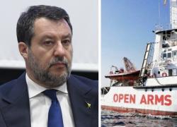 Open Arms, ricorso della Procura di Palermo contro assoluzione Salvini, lui replica: “Difendere l’Italia e i suoi confini non è reato”