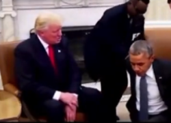 Obama arrestato nello Studio Ovale mentre Trump assiste alla scena ridendo, il VIDEO AI pubblicato dal tycoon sulle note di YMCA