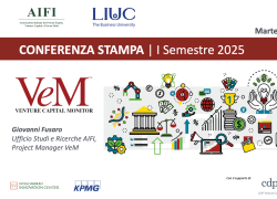 Venture Capital, presentato il Rapporto VeM 2025: €523 mln investiti nel primo semestre, calano i capitali ma crescono gli investimenti early stage