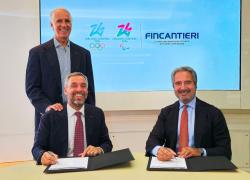 Fincantieri e Fondazione Milano Cortina 2026, accordo di sponsorship in vista dei Giochi Olimpici e Paralimpici