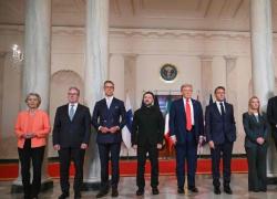 Parigi, al via vertice dei "Volenterosi" con Zelensky, Macron insiste su "garanzie di sicurezza" per Ucraina contro "nemico inesistente" russo