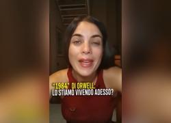 Virginia Veludo: "1984 di Orwell ancora attuale, dal riarmo alla riscrittura della storia, al ruolo dei media per controllare e influenzare" - VIDEO