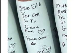 Israele, follia dell'Idf: sui missili per bombardare Gaza i nomi di Billie Eilish e Mark Ruffalo, avevano denunciato il genocidio palestinese