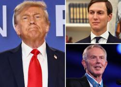 Usa, Blair e Kushner alla Casa Bianca insieme a Trump per realizzazione del piano "Aurora": deportazione palestinesi e preparazione "Gaza Riviera"