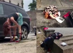 Usa, periferie piene di "zombie" a causa del Fentanyl usato come droga: camminano piegati a metà o si addormentano accovacciati sui marciapiedi - VIDEO
