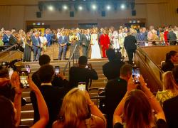 Venezia, blindato di security il premio Cartier a Schnabel, gli attori filoisraeliani del film non presenti in sala