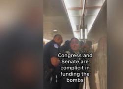 Washington, 2 ex veterani espulsi dal Senato dopo denuncia di complicità tra governo Usa e Israele: "Finanziate il genocidio a Gaza" - VIDEO
