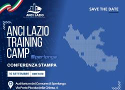ANCI Lazio Training Camp 2025, il 10 settembre a Sperlonga la conferenza stampa di presentazione