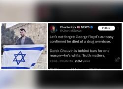 Attentato a Charlie Kirk, l’attivista MAGA pro-Israele negava genocidio nel 2024: “A Gaza no carestia”; su omicidio Floyd giustificava polizia: “Morto per overdose”