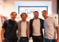 Milano, il Meet & Great di Iliad per celebrare 2° anno di partnership triennale da €11mln con Lega Serie A, presenti calciatori Materazzi e Ambrosini
