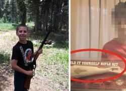 Tyler Robinson, nessuna prova su sua abilità con armi: online foto con fucile di legno e da caccia, con M2 Browning 50 e bazooka solo durante evento militare 