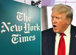 Usa, Trump fa causa al NYT per diffamazione e calunnia, chiesti $15mld, tycoon: “Hanno mentito su di me, sono i portavoce dei democratici”