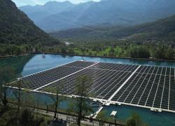 Enel, inaugurato a Venaus impianto integrato di desedimentazione e fotovoltaico flottante per energia pulita e tutela dell’acqua