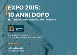 Lunedì 22 a Milano, promosso da Federalimentare, l'evento “EXPO 2015: 10 anni dopo. Nutrizione, Innovazione, Sostenibilità”