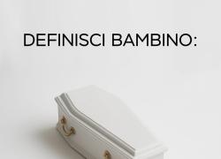 Scontro Mizrahi-Iacchetti su Gaza, post pompe funebri Taffo: bara bianca con scritto "Definisci bambino", provocazione all'attivista israeliano