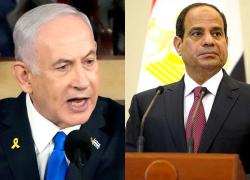 Israele, Netanyahu chiede a Usa di frenare esercito egiziano nel Sinai, al confine con Israele, Al-Sisi: "Temiamo espulsione di massa gazawi"