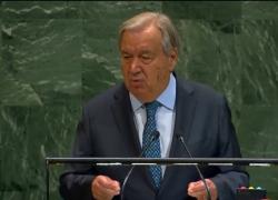 Assemblea Onu, Guterres: "Palestinesi hanno diritto allo Stato, serve cessate il fuoco e rilascio ostaggi, soluzione a 2 Stati unica possibile" - VIDEO
