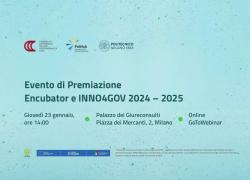Encubator e INNO4GOV, premio alle startup per il Climate Tech e per la trasformazione digitale e sostenibile il 7 ottobre 