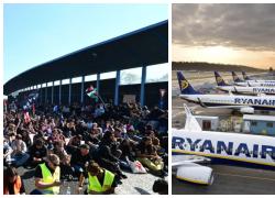 Sciopero generale 3 ottobre, Cgil contro Ryanair: “Dirottati 26 voli su Forlì per schivare le proteste, non è la prima volta, vergogna”