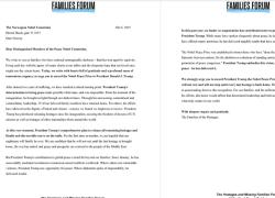7 ottobre, la LETTERA dei familiari degli ostaggi a comitato norvegese per Nobel: “A Trump premio per la pace, con lui incubo vicino a fine”