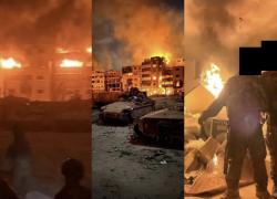 Gaza city, "maxi incendi dolosi appiccati dalle Idf dopo il cessate il fuoco, soldati: 'Bruciamo il cibo così che non raggiunga gli abitanti, torneremo, tr**e'" - VIDEO