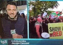 Udine, choc Rai prima della partita: "L'Italia può eliminare Israele, almeno sul campo”, bufera sul giornalista del Tg3 Jacopo Cecconi
