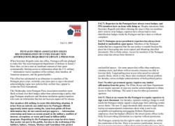 Pentagon Press Association esorta Hegseth a ritrattare restrizioni sui media, principali testate rifiutano di firmare, solo OAN dice sì - il DOCUMENTO